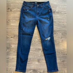 Lularoe Distressed Skinny Jeans Sz 28